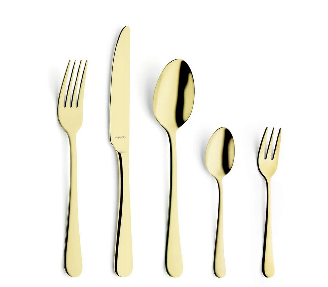 Kuppels Besteck-Set DELIA 30-tlg. Champagner PVD Edelstahl - Bild 5