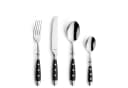Kuppels Besteck-Set COUNTRY 24-tlg. Schwarz Edelstahl Rostfrei Bild 2