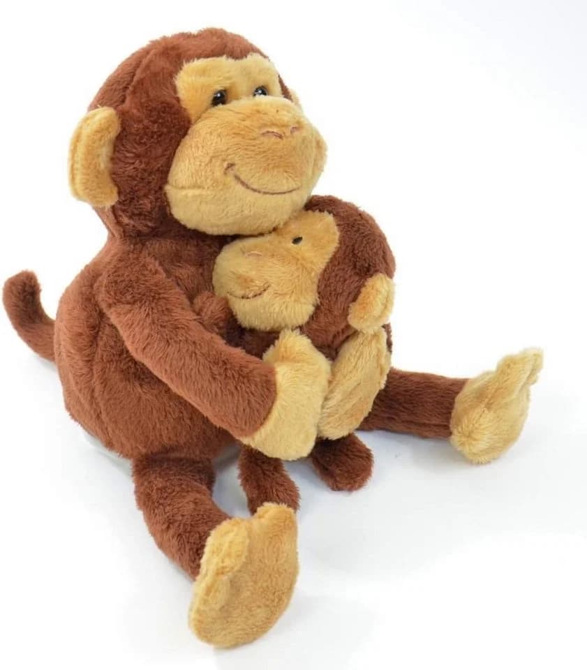 Kögler Plüschfigur Labertier-Affe "Nana und Coco" mit Baby - Bild 2