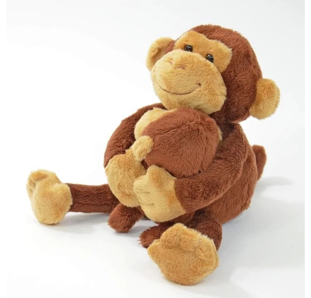 Kögler Plüschfigur Labertier-Affe "Nana und Coco" mit Baby - Bild 3