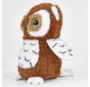 Kögler Plüschfigur Labertier Eule Hedwig Braun Bild 1