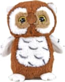 Kögler Plüschfigur Labertier Eule Hedwig Braun Bild 2