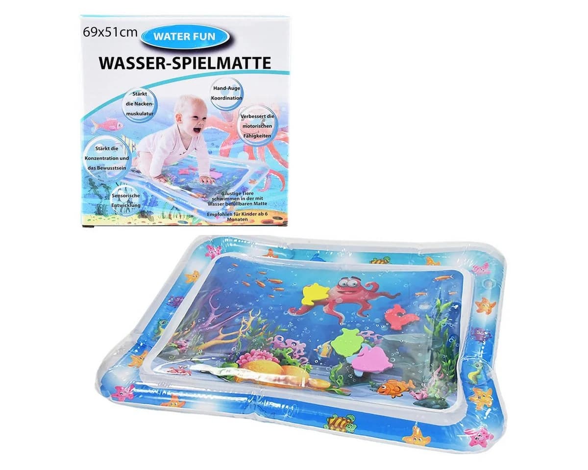 Widmann S.r.l. Wasserspielmatte Bunt Unterwasser-Motiv