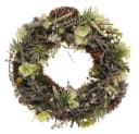 CreaFlor Home Herbstkranz mit Hortensien und Apfelzweigen Bild 2