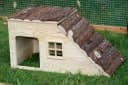 Kerbl Nagerhaus mit Rampe, naturbelassen Bild 3