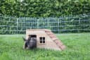 Kerbl Nagerhaus mit Rampe, naturbelassen Bild 5