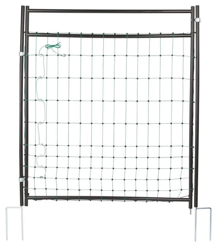 Kerbl Tür für Elektrozaunnetz Grün 86x106 cm