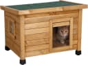 Kerbl Katzenhaus Rustica Holz mit Schwingtüre und Plexiglasfenster Bild 3