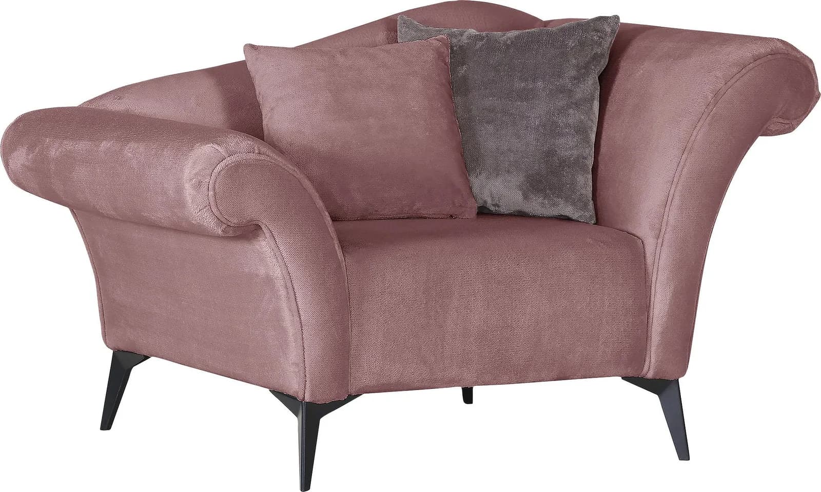 GUTMANN FACTORY Sessel Rosa/Weiß/Grau Polyester
