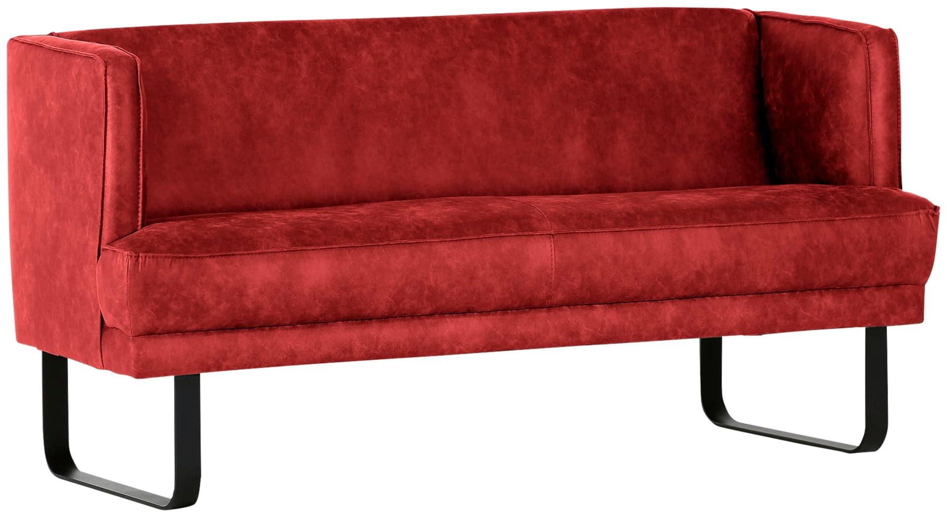 GUTMANN FACTORY Küchensofa Brown Bunt 2-Sitzer Microfaser
