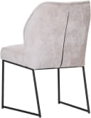 Esszimmerstuhl GUTMANN FACTORY Beige Stoff Drahtrohrgestell Bild 3