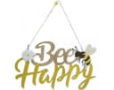 Viana Dekoschild Biene "Bee Happy" Holz Sommerdeko Bild 2