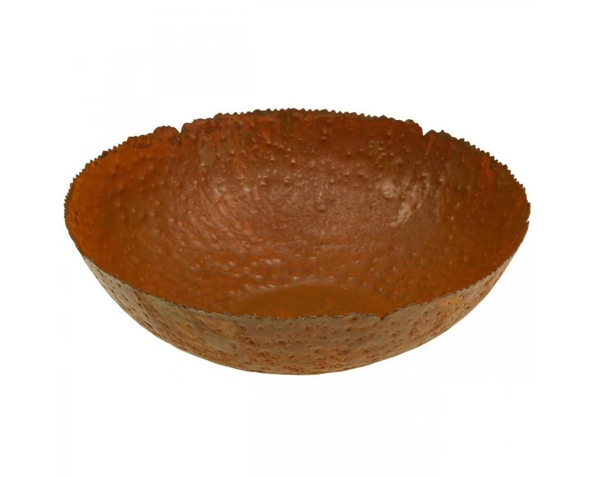 Florists Products Dekoschale Metall Rustikal Rost-Optik