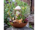 Florists Products Dekoschale Metall Rustikal Rost-Optik Bild 2