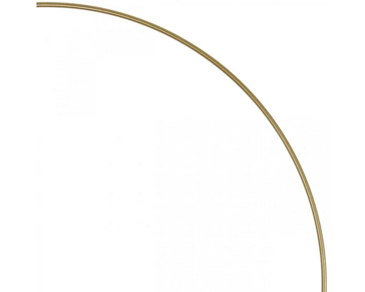 Viana Metallring Deko Gold Scandi Ring DIY Ø 25,5cm 6 Stk - Bild 3