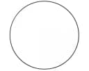 Florists Products Deko Metallring Schwarz Ø30,5cm 6 St Bild 2