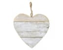 Viana Dekoherz Weiß Shabby Chic aus Holz Bild 2