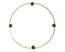 Viana Kerzenring Stabkerzenhalter Mattgold Ø35cm Bild 5