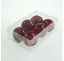 Viana Künstliche Äpfel Rot 6er Set 6cm glänzend Bild 3