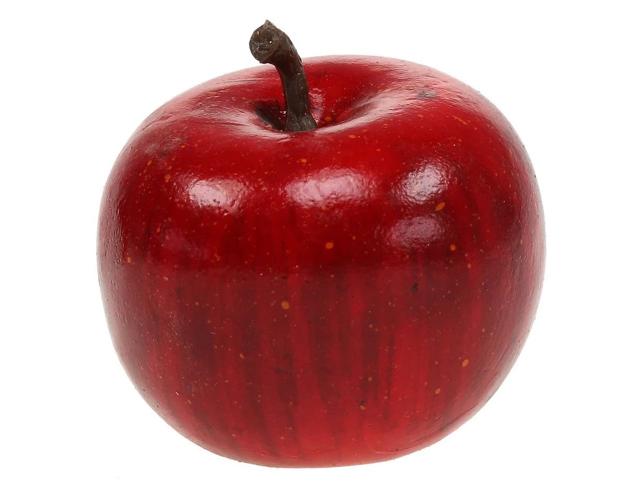 Viana Deko-Apfel Rot Glänzend Kunstfrüchte 4,5cm 12er Set - Bild 3