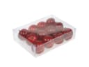 Viana Deko-Apfel Rot Glänzend Kunstfrüchte 4,5cm 12er Set Bild 4