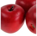Viana Deko-Apfel Rot 6,5cm 12St Künstliche Früchte Weihnachtsdeko Bild 1