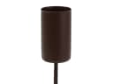 Viana Kerzenhalter Braun Metall Kerzenstecker für Adventskranz und Gestecke Bild 2