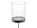 Florists Products Kerzenhalter 2er Set Metall Glas Silber Bild 2