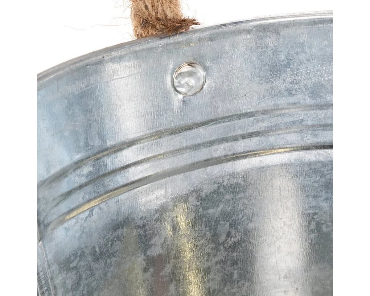Florists Products Übertopf Schale Zink Oval mit Seilgriffen - Bild 5
