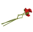 Viana Kunstblume Mohnblume Rot 3er Set 58-74 cm Bild 3