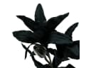 Viana Kunstblume Lilie Schwarz 84cm Seidenblume Deko Bild 1