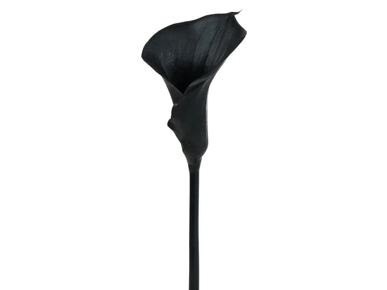 Viana Deko-Calla Schwarz Kunstblume 75cm - Bild 2