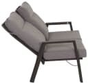 Gartenlounge-Set SIENA GARDEN Valencia Anthrazit Aluminium 3-tlg. Bild 4