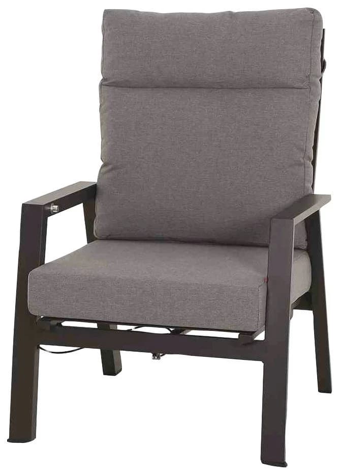 Gartenlounge-Set SIENA GARDEN Valencia Anthrazit Aluminium 3-tlg. - Bild 5