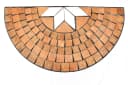 DanDiBo Konsolentisch Halbrund Schwarz Metall Mosaik Bild 3
