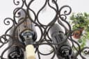 DanDiBo Weinregal aus Metall für 10 Flaschen 52 cm Flaschenhalter Bild 5