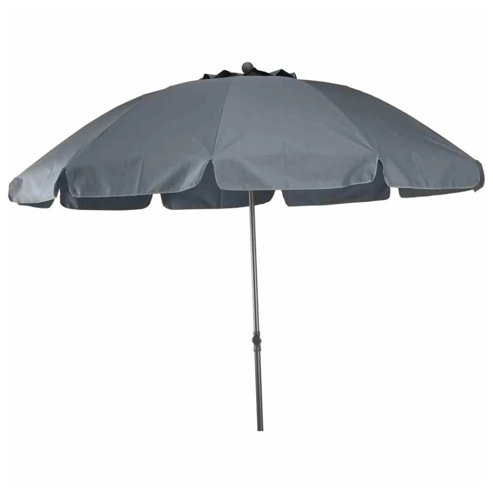 Siena Garden Tropico Terrassenschirm Anthrazit Ø 200 cm