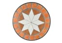 DanDiBo Blumenhocker Mosaik Rund 2er Set 20 und 27 cm Schwarz Bild 5