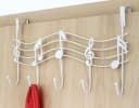 DanDiBo Türgarderobe Melody Weiß Türhaken 42 cm Bild 1