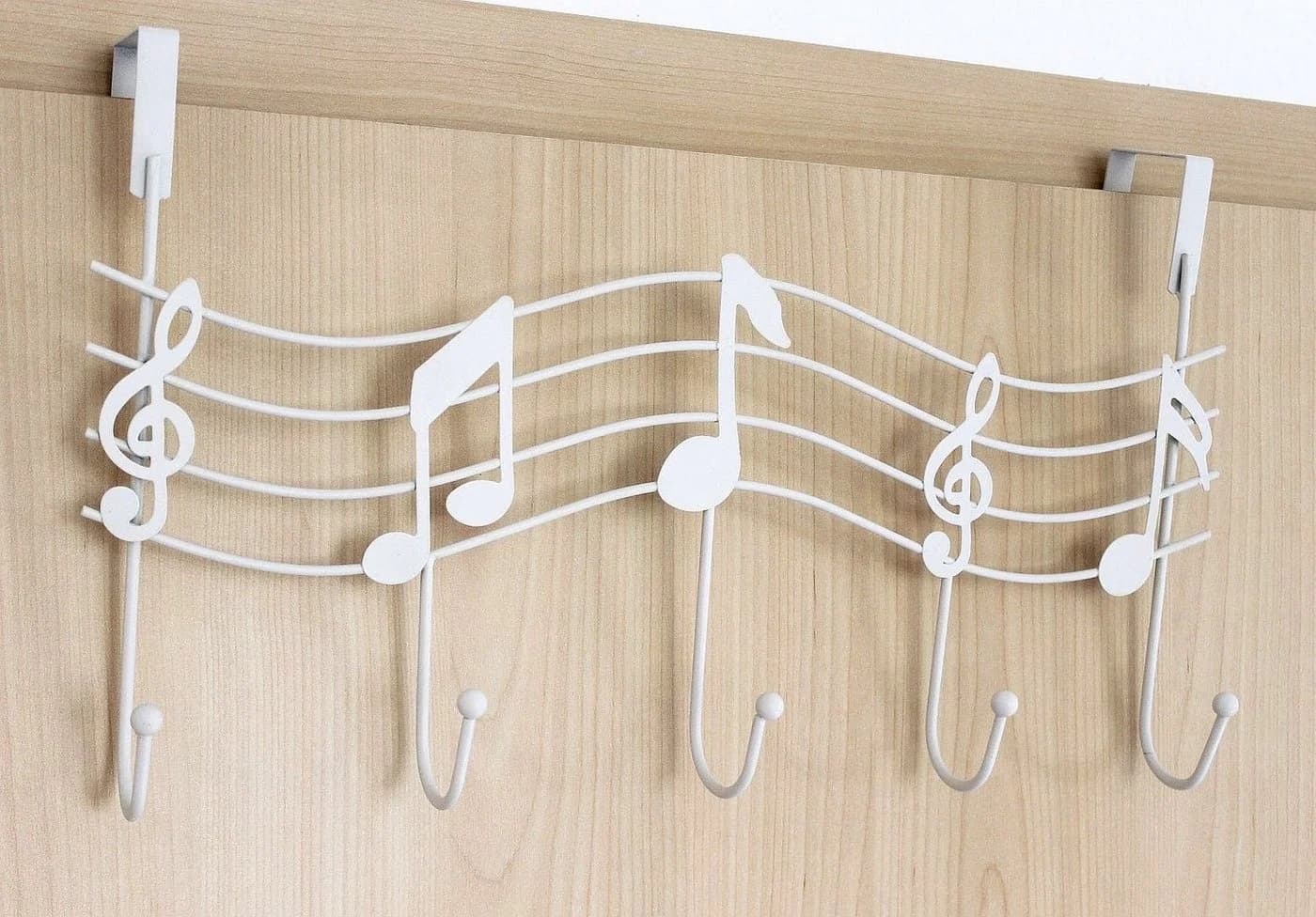 DanDiBo Türgarderobe Melody Weiß Türhaken 42 cm - Bild 2