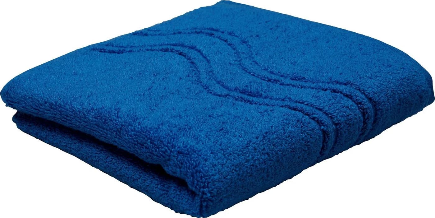 ROSS Cashmere Feeling Duschtuch Ozeanblau 100% Baumwolle Frottier - Bild 2