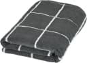 ROSS Cashmere Überkaro Duschtuch Anthrazit 100% Baumwolle Frottier Bild 2