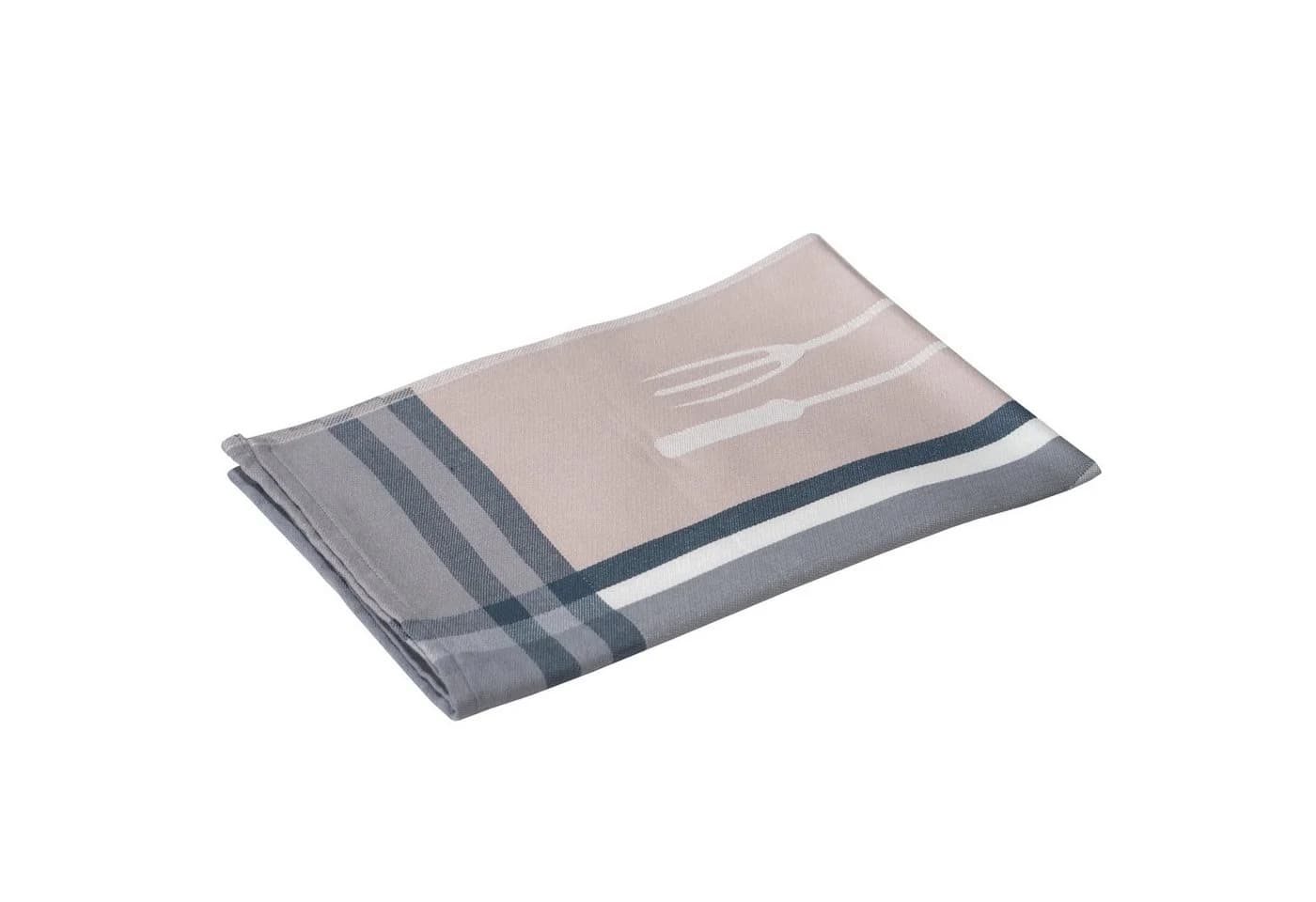 ROSS Geschirrtuch Modern BBQ Grau-Beige 100% Baumwolle - Bild 3