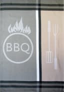 ROSS Geschirrtuch Modern BBQ Grau-Beige 100% Baumwolle Bild 5