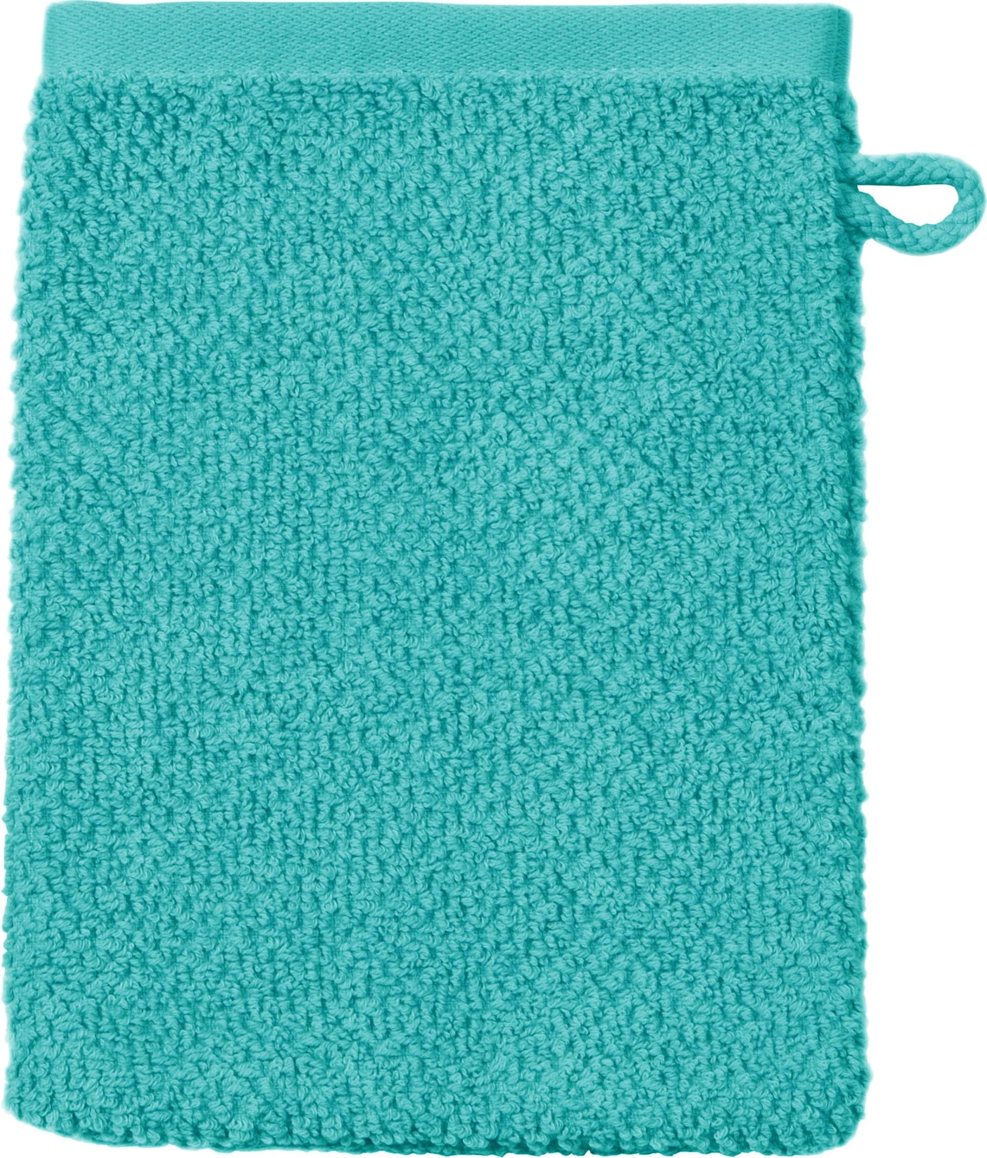 Waschhandschuh SELECTION Grün Bio-Baumwolle