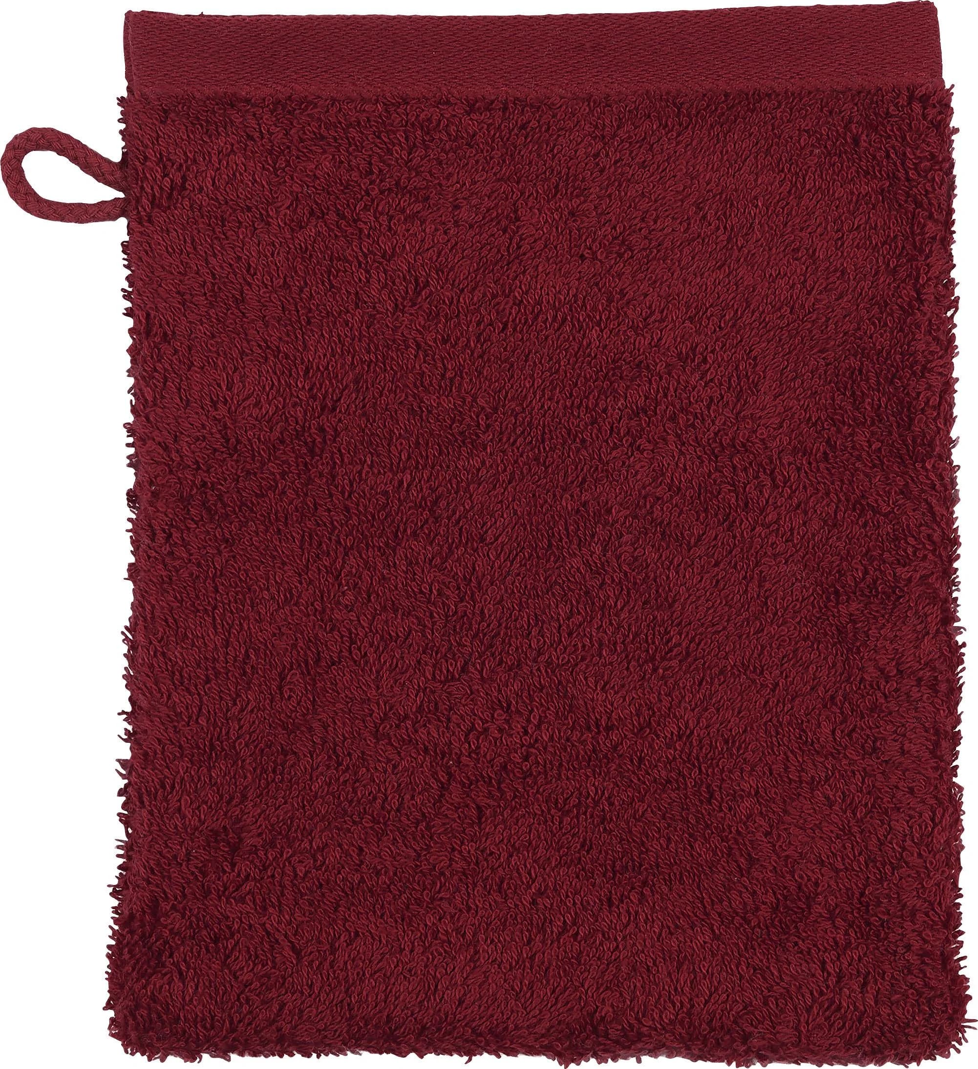 ROSS Vita Waschhandschuh Marsala 6-tlg. Frottier 100% Baumwolle