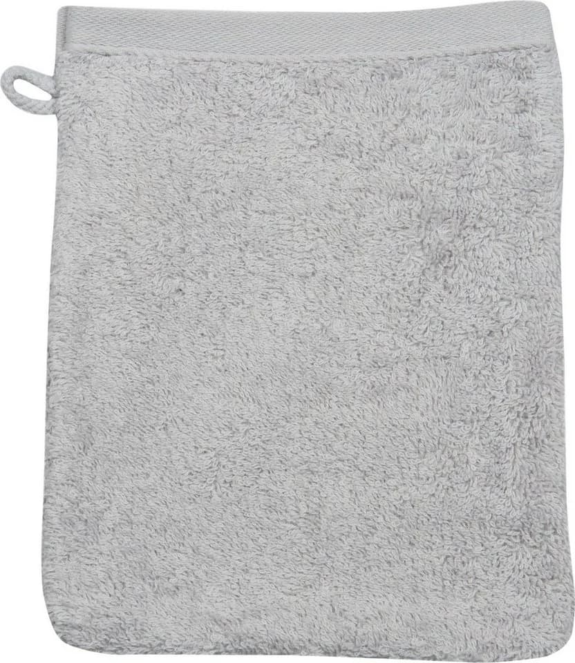 ROSS Vita Waschhandschuh Silber 100% Baumwolle Frottier 6-tlg. - Bild 2