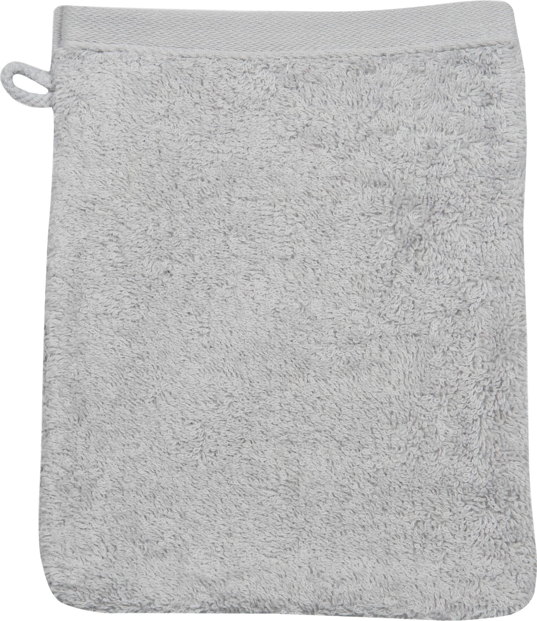 ROSS Vita Waschhandschuh Silber 100% Baumwolle Frottier 6-tlg. - Bild 4