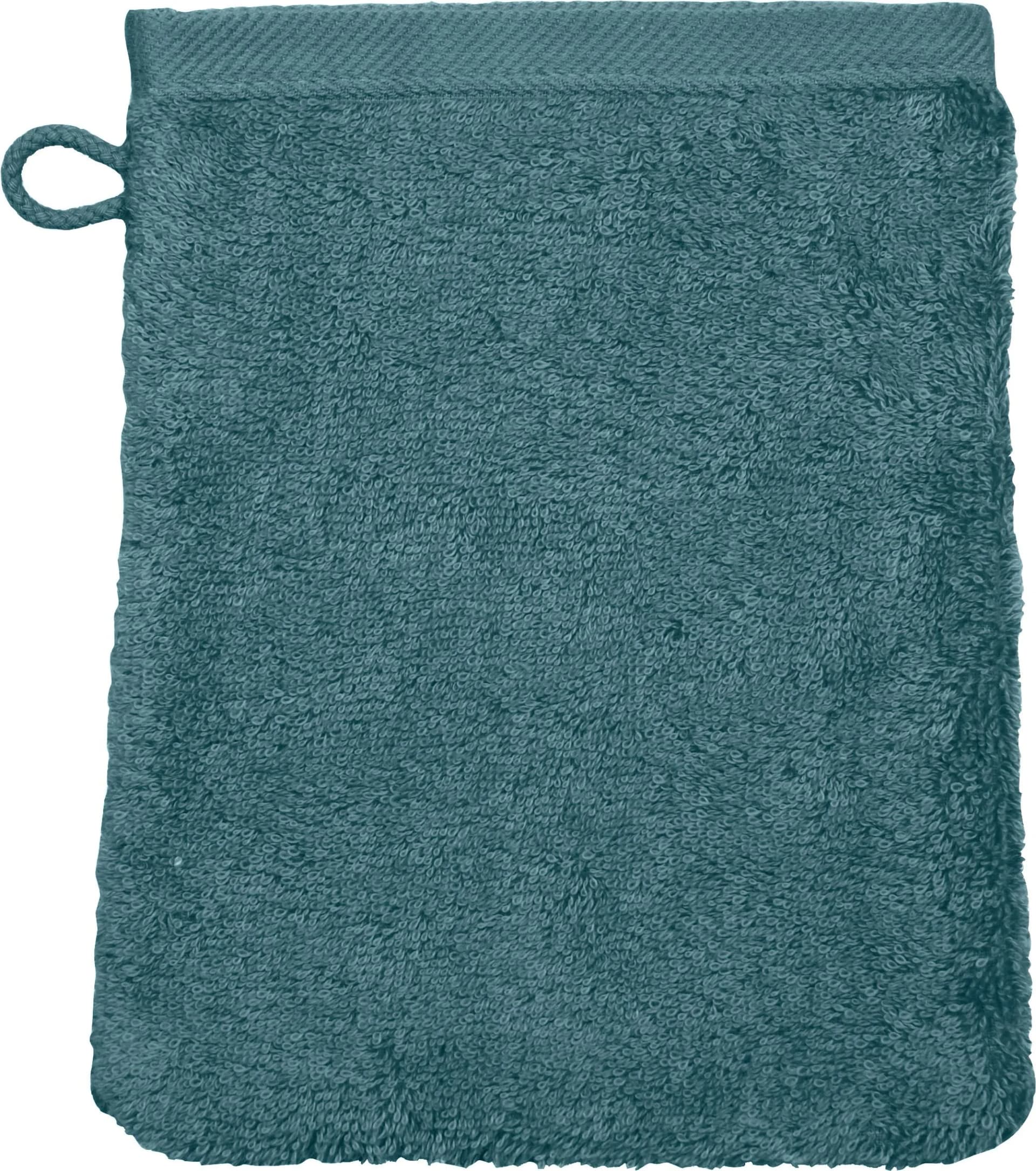 Waschhandschuh VITA pazifik Blau Baumwolle Ross