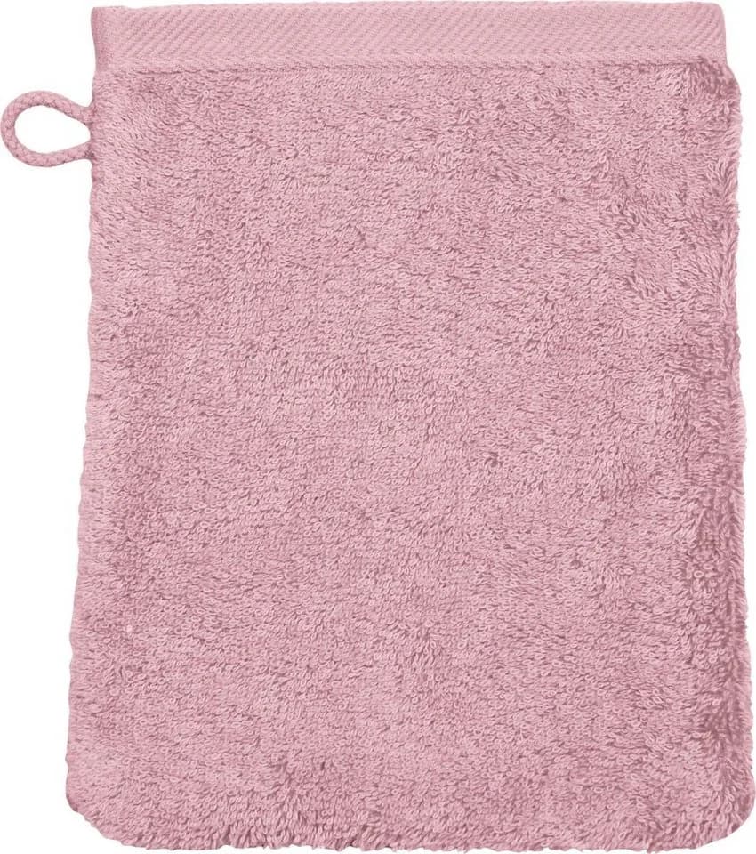 ROSS Vita Waschhandschuh Altrosa 100% Baumwolle Frottier - Bild 2